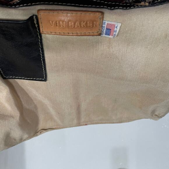 Vin Baker vintage snakeskin leather purse - Picture 10 of 13